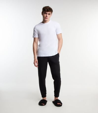 Remera de Pijama en Algodón con Manga Corta 2