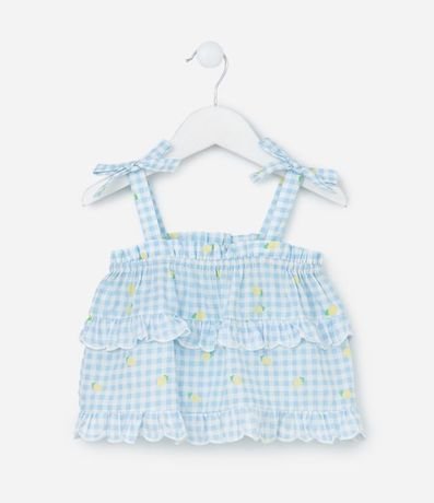 Conjunto Infantil con Volados y Limones - Talle 1 a 5 años 2