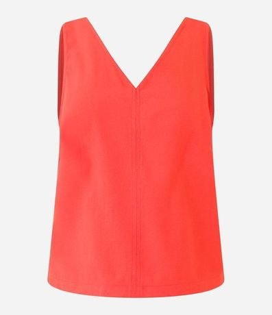 Musculosa en Viscosa con Escote V 6