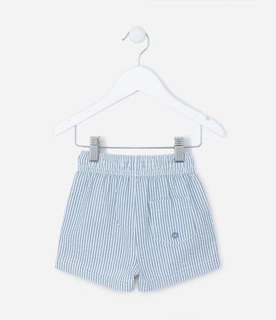 Bermuda Infantil en Microfibra con Textura y Rayas - Talle 1 a 5 años 2