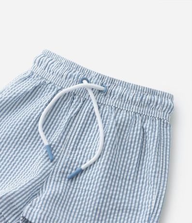 Bermuda Infantil en Microfibra con Textura y Rayas - Talle 1 a 5 años 4