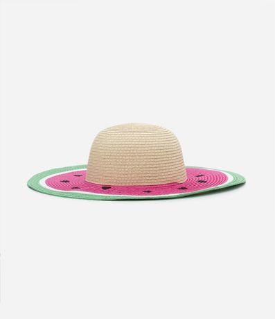 Sombrero de Paja Infantil con Estampa Sandia 2