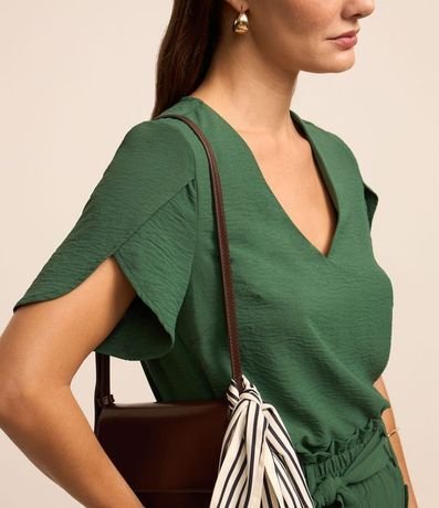 Blusa con Manga Tulipán y Efecto Airflow 5