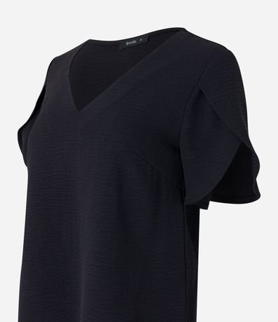 Blusa con Manga Tulipán y Efecto Airflow 6