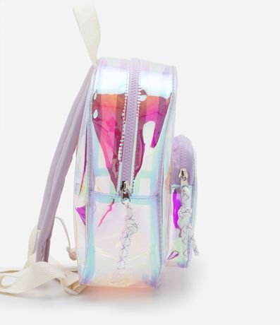 Mochila Infantil Holográfica con Estrella Brillante - Talle U 2