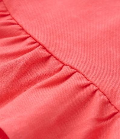 Blusa Cropped Infantil con Volado - Talle 5 a 14 años 4