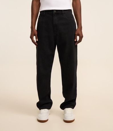 Pantalón Baggy Jeans con Bolsillos 2