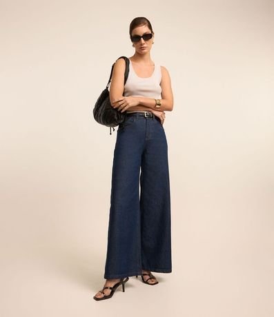 Blusa Musculosa de Punto Ligero 2