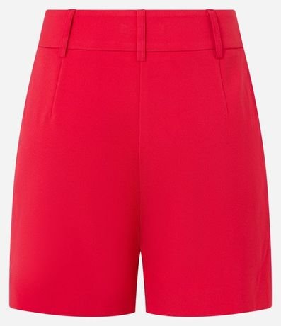 Bermuda Sastrería en Crepé con Fake Bolsillo 5