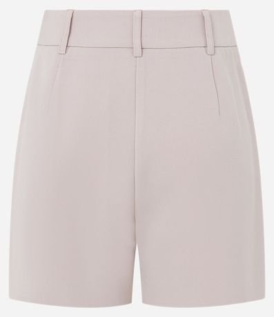 Bermuda Sastrería en Crepé con Fake Bolsillo 5