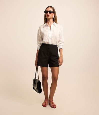 Short Sastrería con Botones Delanteros 2