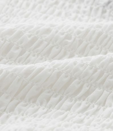 Blusa Infantil en Tricolina con Asa de Broderie - Talle 5 a 14 años 3