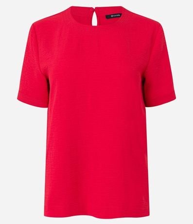 Blusa con Aberturas y Detalles de Pespuntes 7