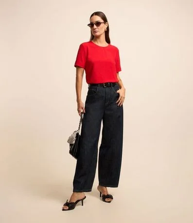 Blusa con Aberturas y Detalles de Pespuntes 2