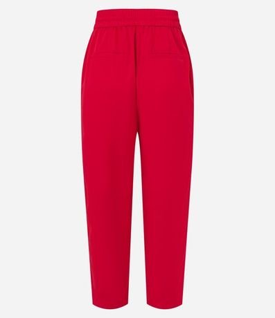 Pantalón Fluido con Cintura Elástica y Lazo 8