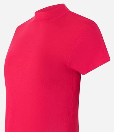 Blusa en Punto con Cuello Alto 5
