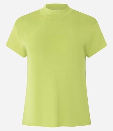 Blusa en Punto con Cuello Alto 4