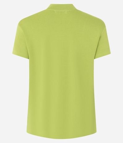 Blusa en Punto con Cuello Alto 6