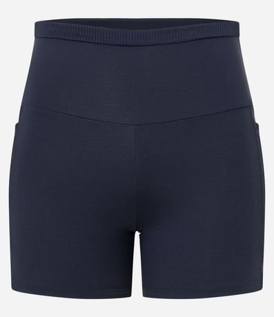 Bermuda Deportiva en Poliamida con Cintura Plegada con Textura 5
