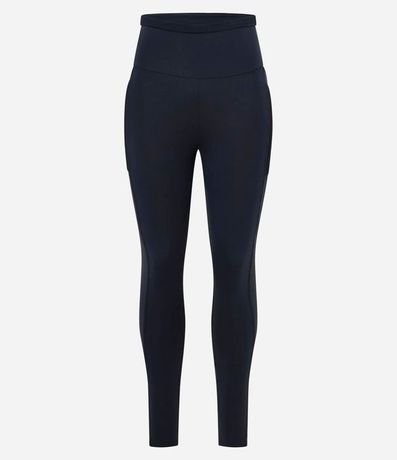 Pantalón Legging Deportivo en Poliamida con Cintura Texturizado 6
