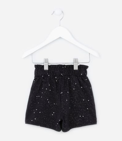 Short Clochard Infantil en Algodón con Brillo - Talle 1 a 5 años 2