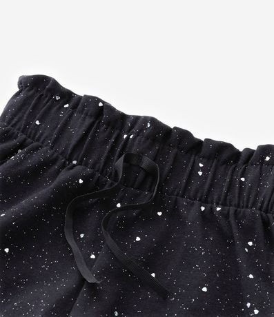 Short Clochard Infantil en Algodón con Brillo - Talle 1 a 5 años 5