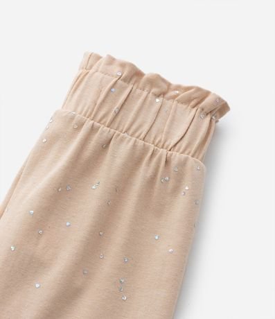 Short Clochard Infantil en Algodón con Brillo - Talle 1 a 5 años 4