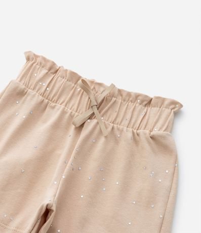 Short Clochard Infantil en Algodón con Brillo - Talle 1 a 5 años 5