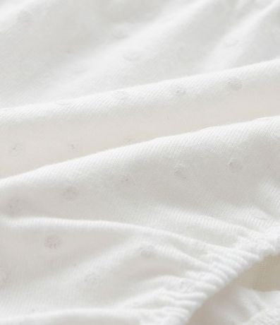 Vestido Infantil con Volados y Textura - Talle 0 a 18 meses 3