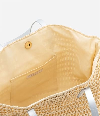 Bolso de Playa con Correa en PU y Detalle de Borla 5