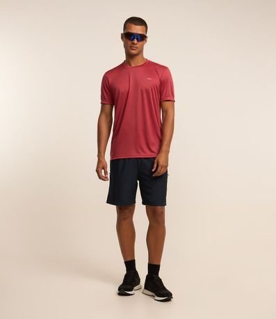 Remera Deportiva con Recortes Laterales y Manga Corta 2