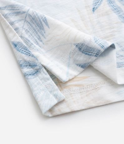 Remera Polo Infantil con Estampa de follajes - Talle 1 a 5 años 4