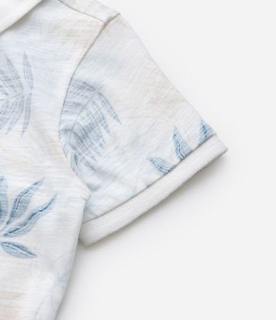 Remera Polo Infantil con Estampa de follajes - Talle 1 a 5 años 6