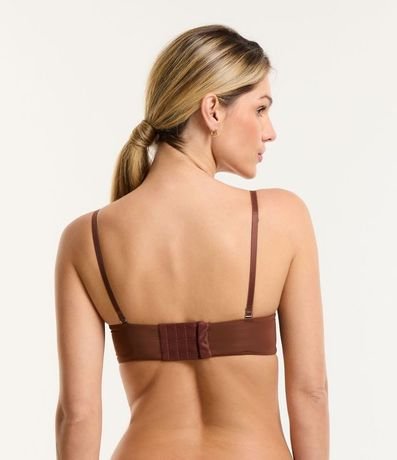 Soutien sin Bretel en Microfibra con Copa Hueca Estructurado 2