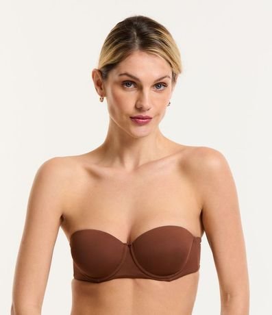 Soutien sin Bretel en Microfibra con Copa Hueca Estructurado 3