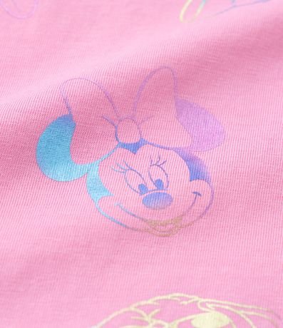 Remera Corta Infantil con Estampa Minnie - Talle 1 a 5 años 3