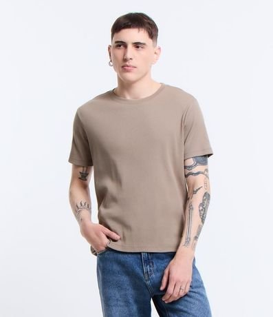 Remera Muscle en Media Malla con Manga Corta