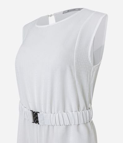 Enterito con Manga Corta y Cinturón Elástico 6