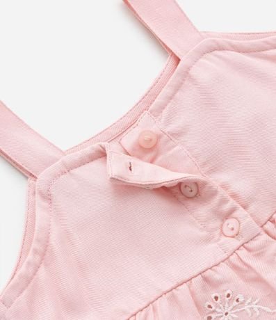 Conjunto Infantil con Volado y Bordado - Talle 0 a 18 meses 6