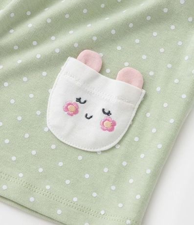 Conjunto Infantil con Bolsillos de Carita - Talle 0 a 18 meses 10