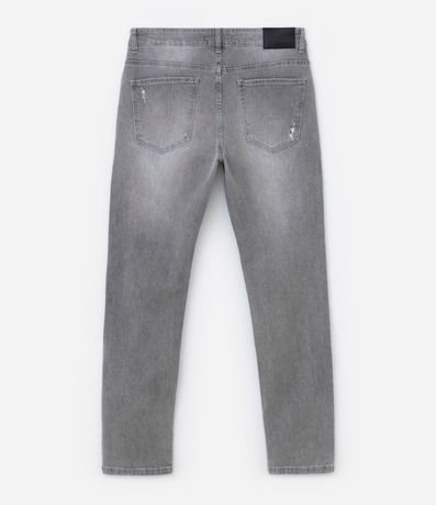Pantalón Slim en Jeans con Deshilachados 7