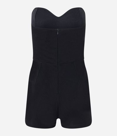 Enterito sin Breteles en Crepé con Superposición Redondeada 6