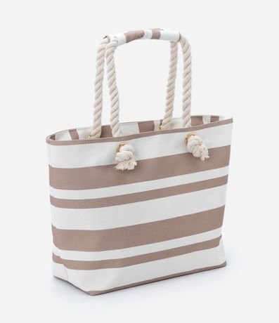 Bolso de Playa en Lona con Alça de Cuerda 2