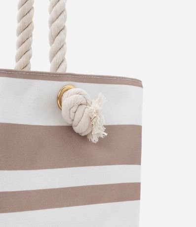 Bolso de Playa en Lona con Alça de Cuerda 5