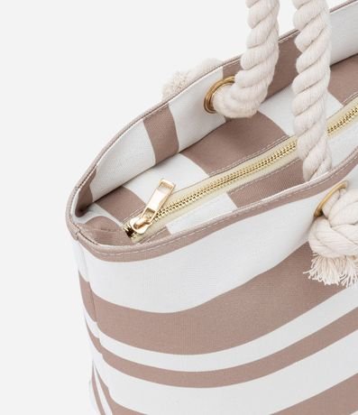 Bolso de Playa en Lona con Alça de Cuerda 7