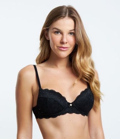 Soutien Base con Copa Hueca en Encaje