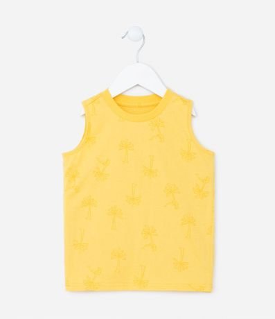 Conjunto Infantil con Estampa de Cocoteros - Talle 1 a 4 años 2