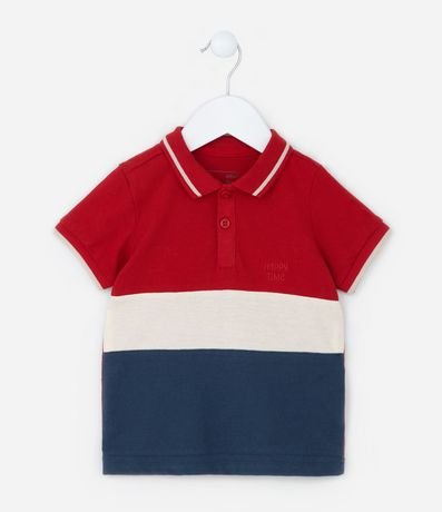 Conjunto Infantil con Recortes y Cuello Polo - Talle 1 a 5 años 2
