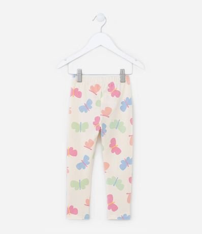 Pantalón Legging Infantil con Estampado de Mariposas - Talle 1 a 5 años 2