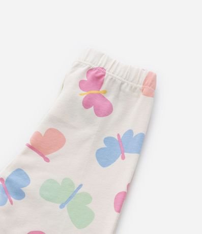 Pantalón Legging Infantil con Estampado de Mariposas - Talle 1 a 5 años 4